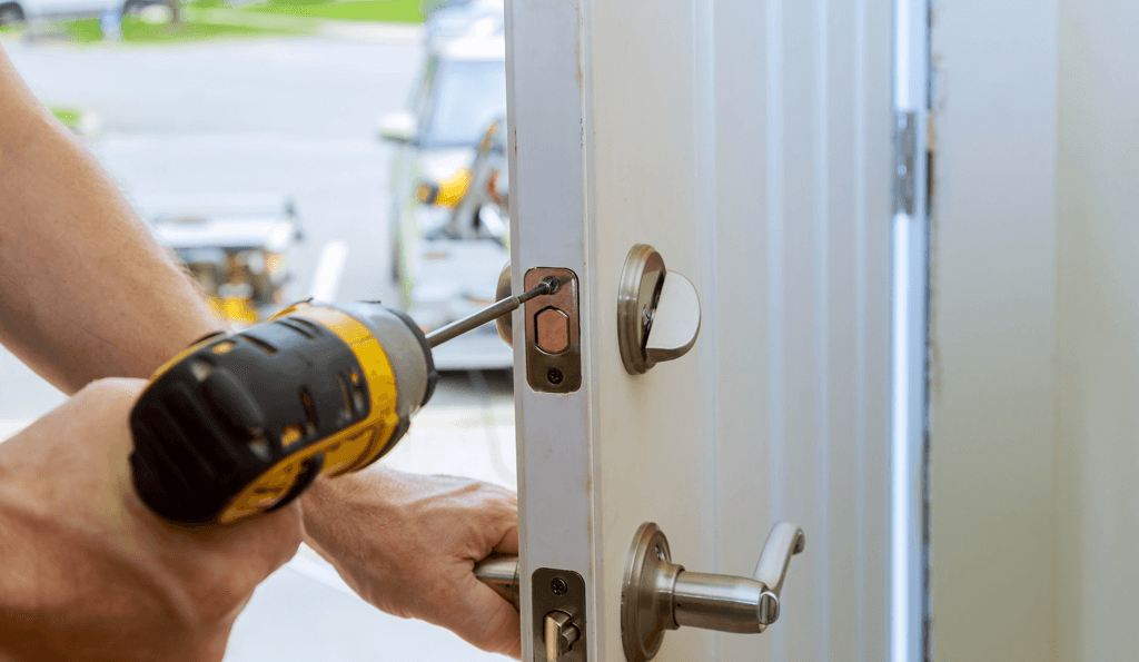 Professional deadbolt installation service